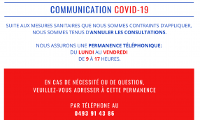 Affiche Fermeture